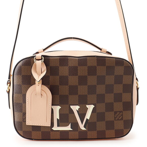 LOUIS VUITTON Handbags - Louis Vuitton Damier Ebene Santa Monica Shoulder Pouch N40179 LOUIS VUITTON H...